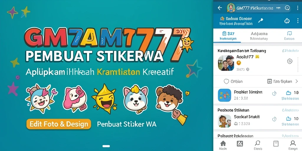 Screenshot GM777 menunjukkan antarmuka pengguna yang intuitif dan fitur-fitur unggulan.