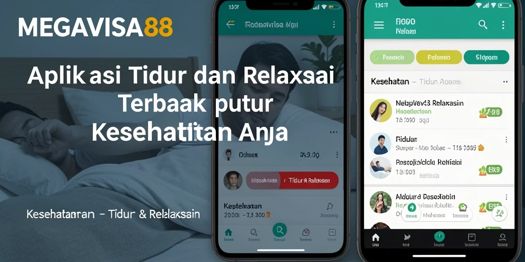 Screenshot utama MEGAVISA88 dengan antarmuka yang menenangkan untuk relaksasi dan tidur.